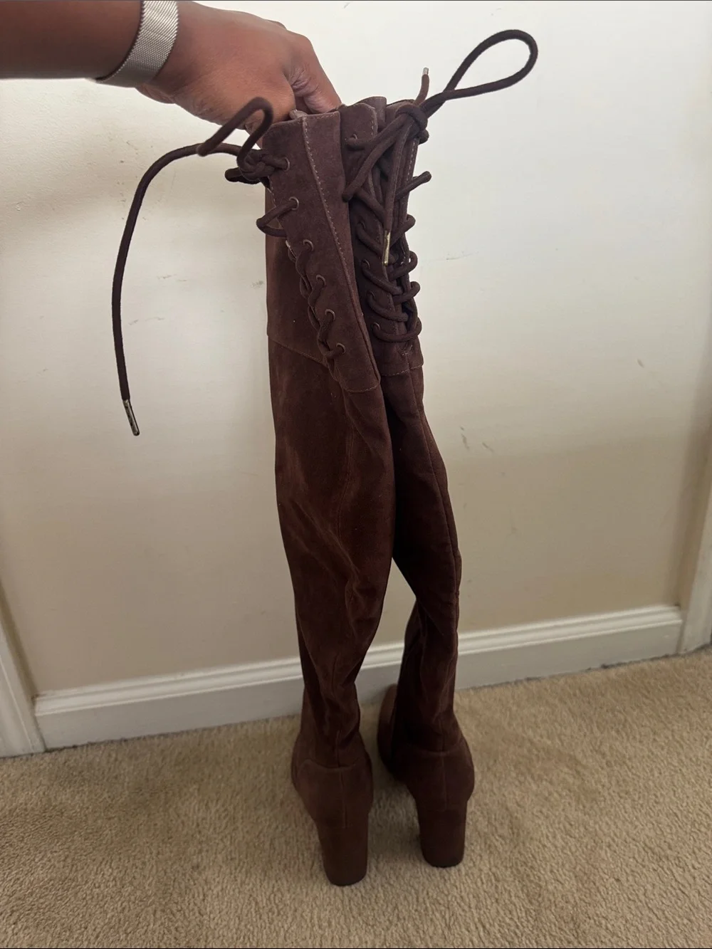 JustFab brown over